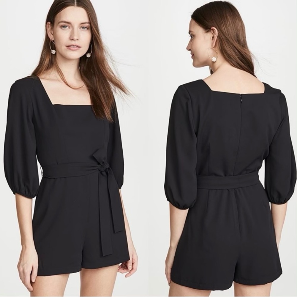 Amanda Uprichard black romper